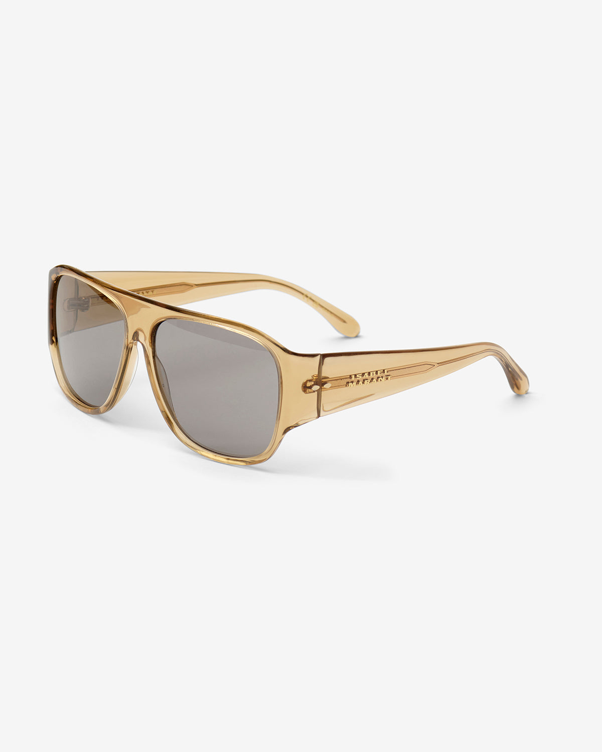 Gafas de sol tipo máscara mikala - Ochre - grey - Woman - 2