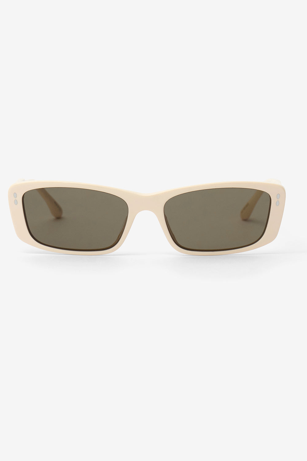 Zaria 사각 선글라스 - Beige - grey - Woman - 1
