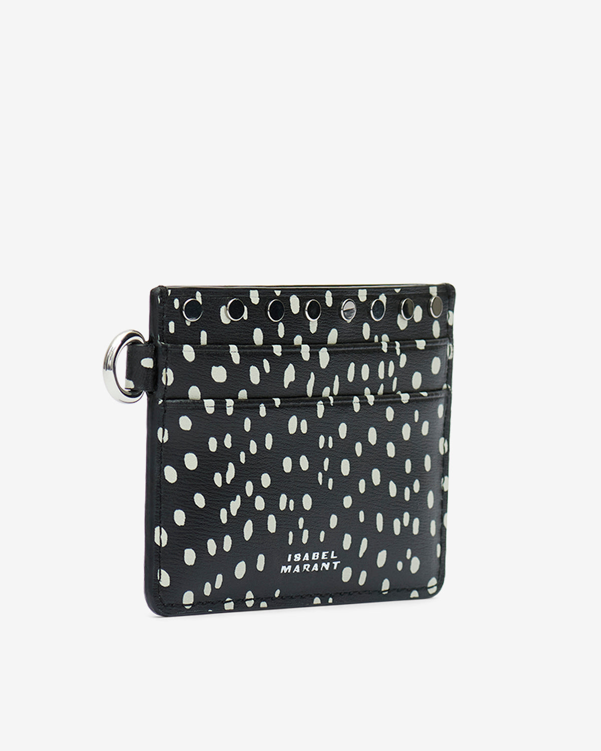Petite maro card holder Woman Noir et écru 2