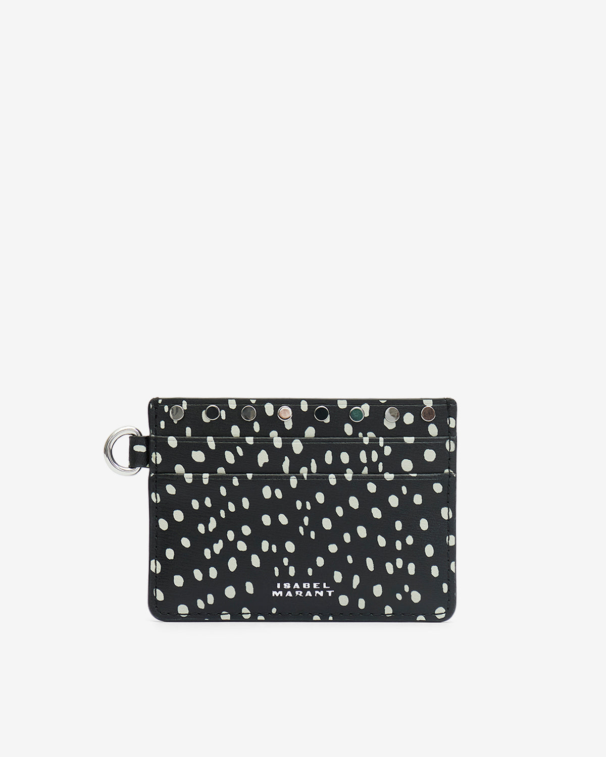Petite maro card holder Woman Noir et écru 2