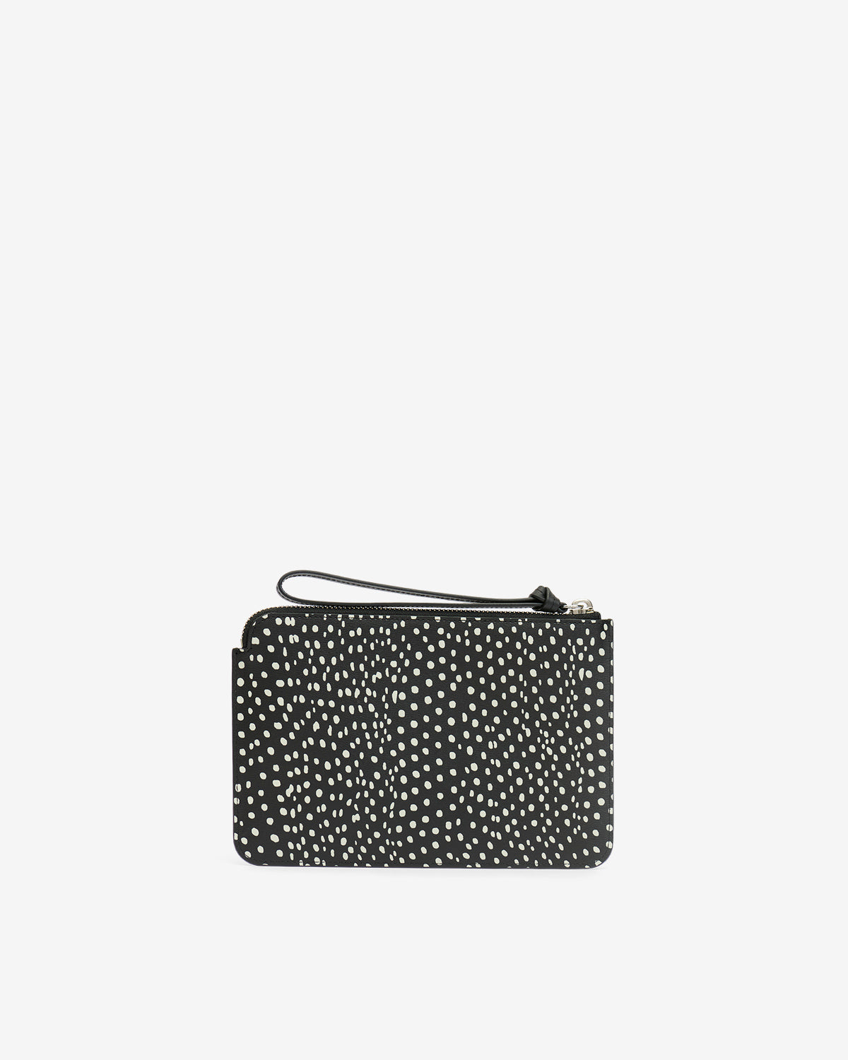 Petite maro flat pouch Woman Noir et écru 3