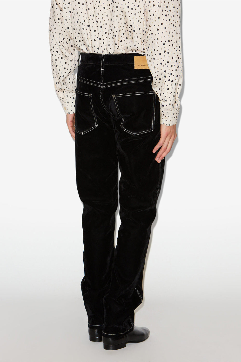 Jean en coton jeffrey - Noir - Man - 5