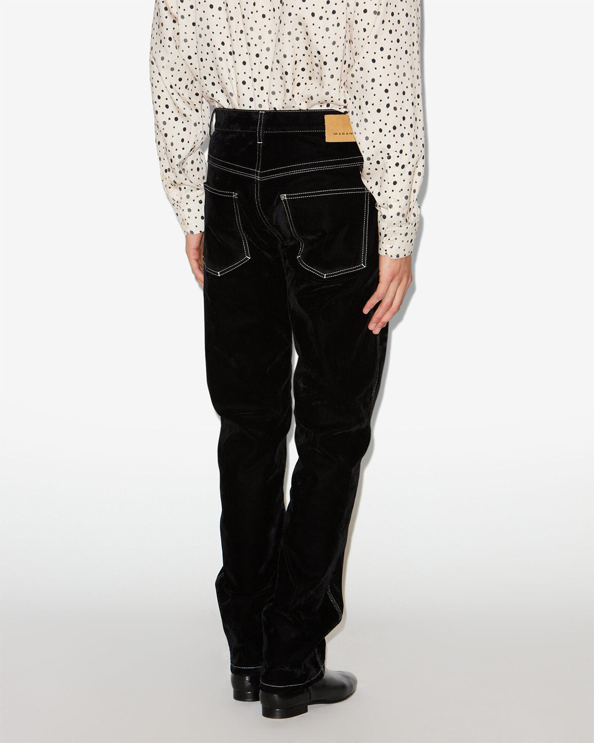 Pantalon jeffrey Man Noir 4