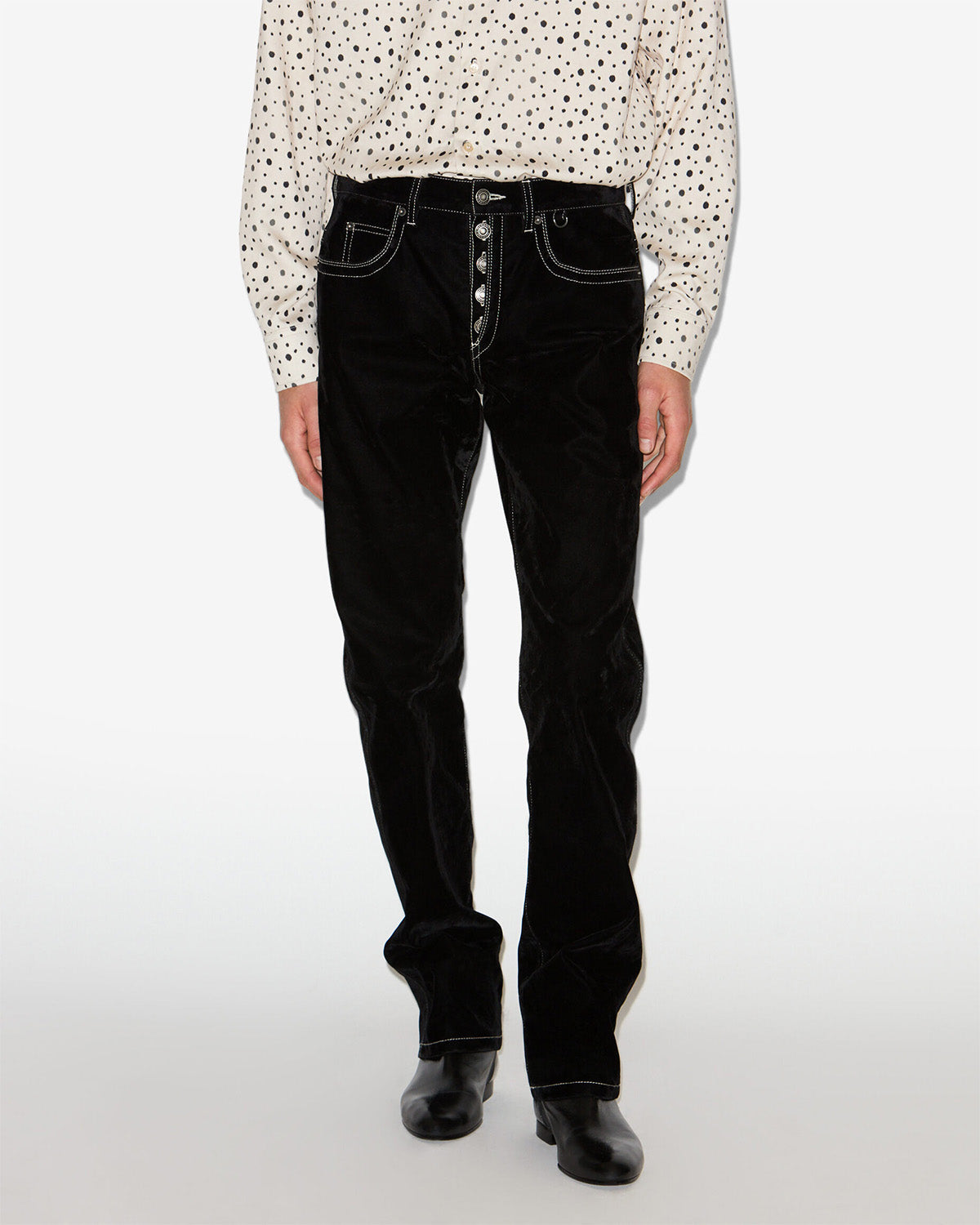 Pantalon jeffrey Man Noir 4
