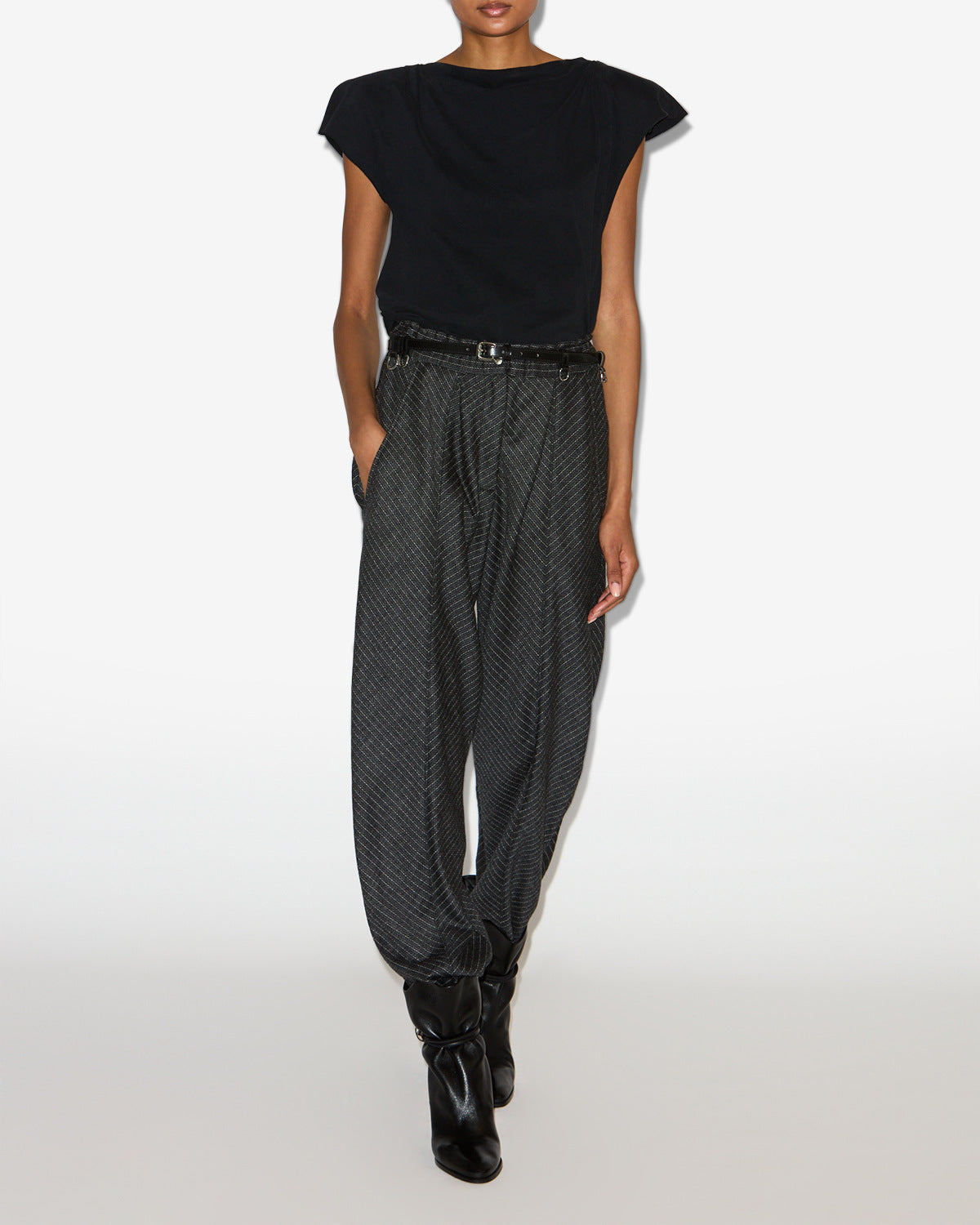 Rakia pants Woman Anthracite 4