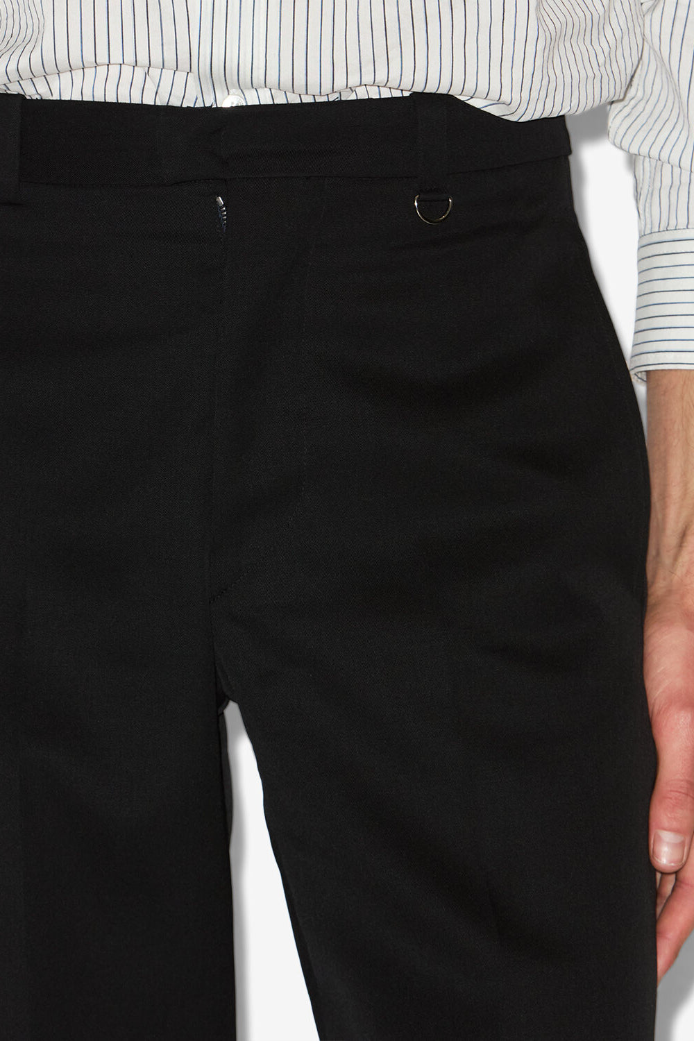 Pantalon de tailleur en laine donovan - Noir - Man - 3