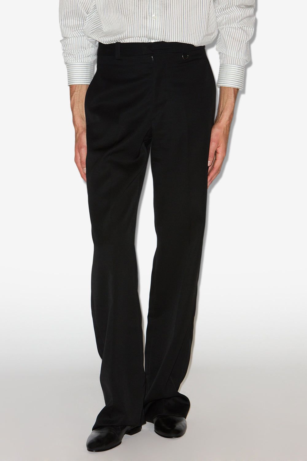 Pantalon de tailleur en laine donovan - Noir - Man - 4
