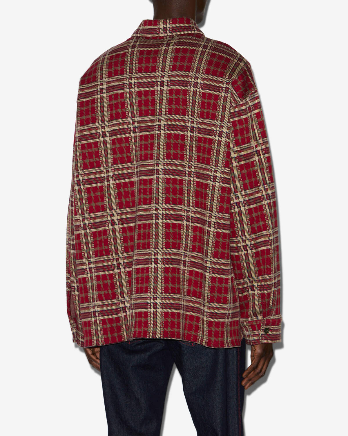 Polo orelien Man Deep red 4