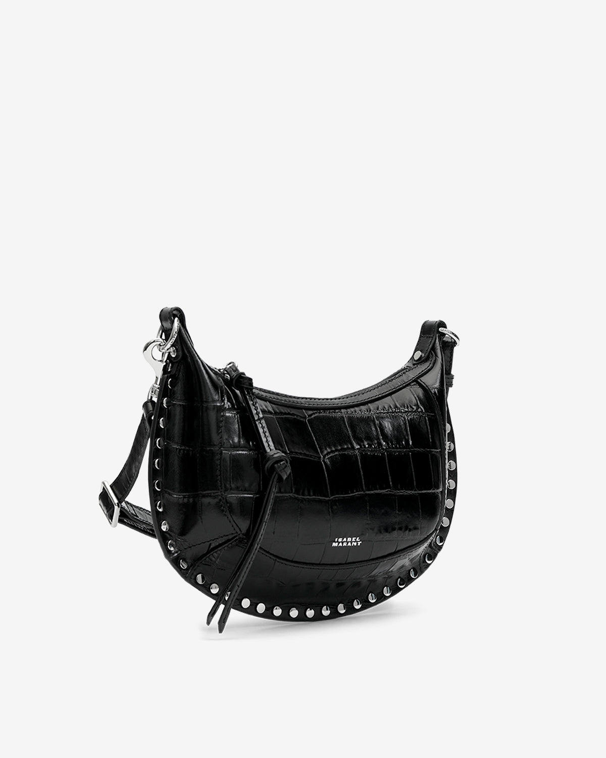Schultertasche oskan moon Woman Black and silver 2