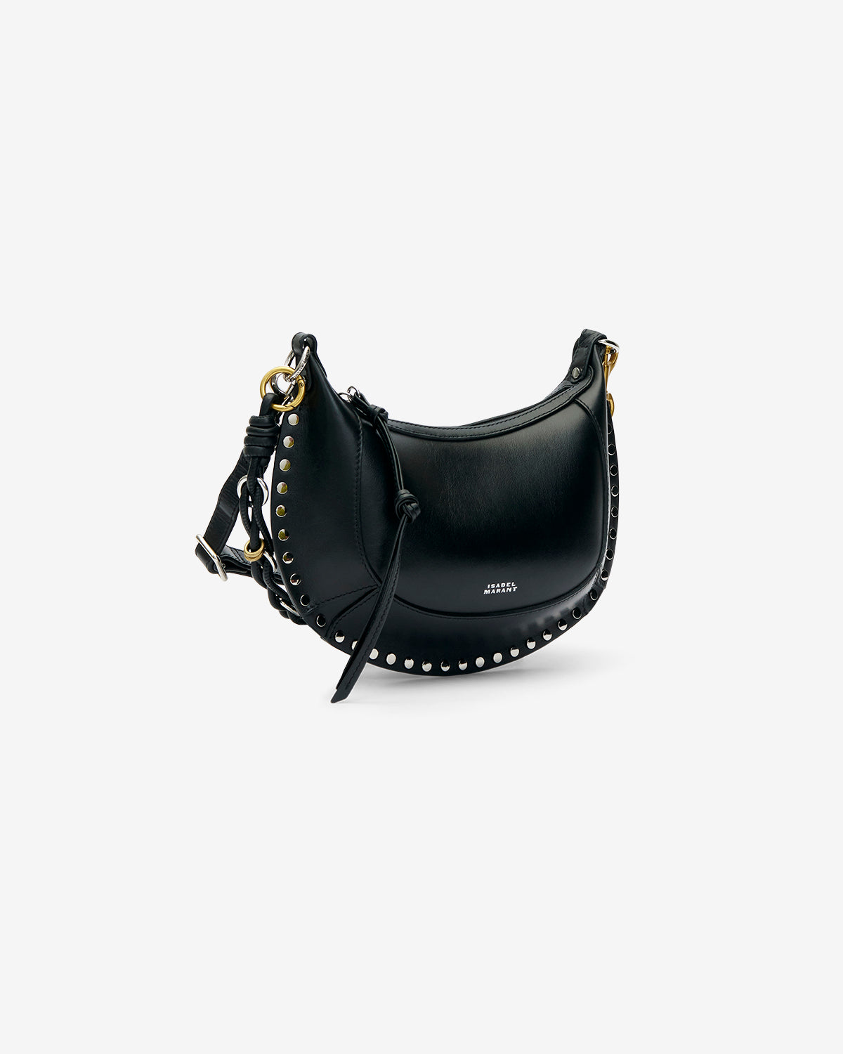 Schultertasche oskan moon Woman Black and silver 3