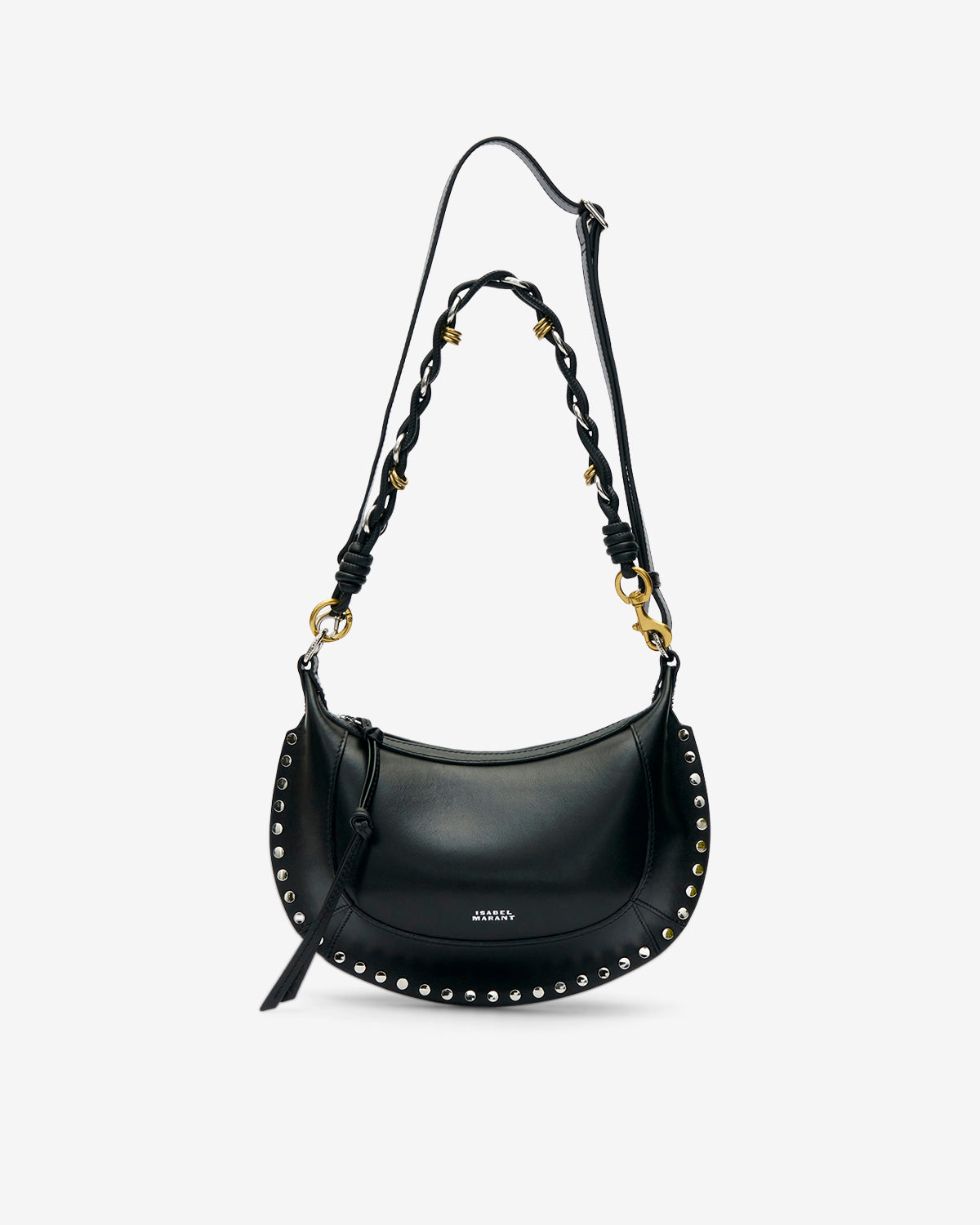 Schultertasche oskan moon Woman Black and silver 3