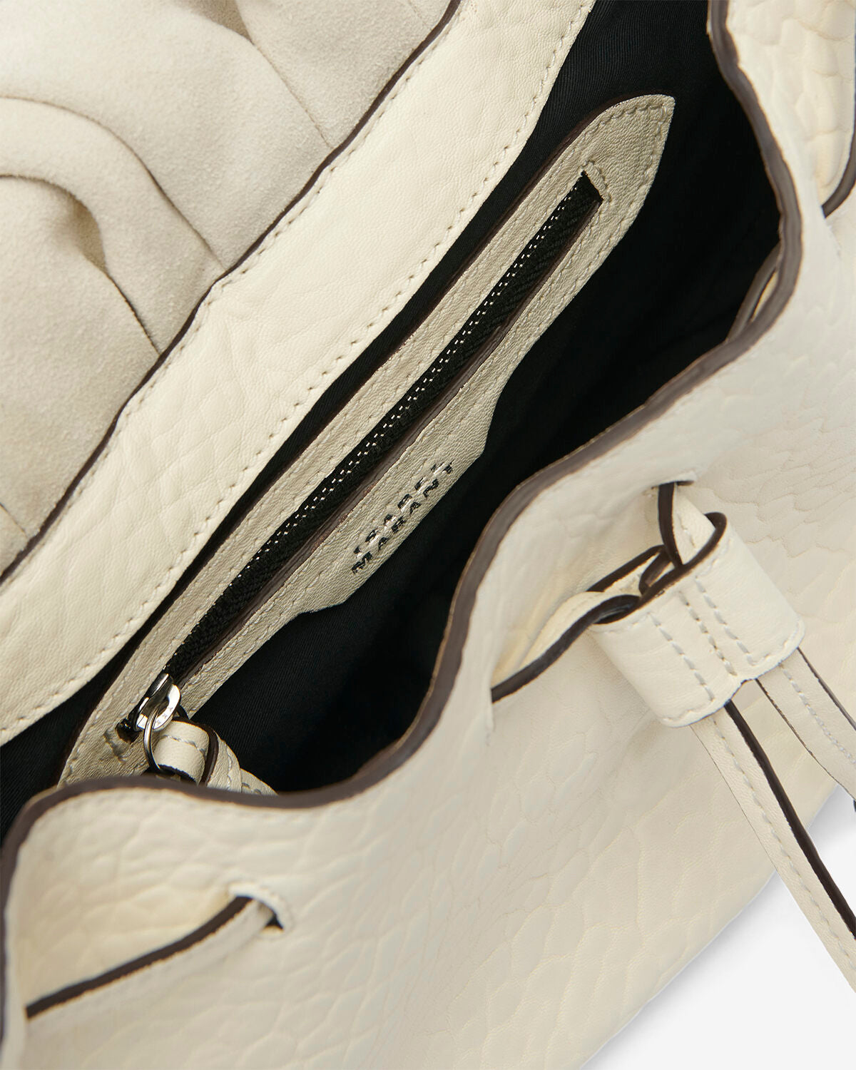 Bolton 가죽 소재의 숄더백 - 베이지색 - Woman - 3