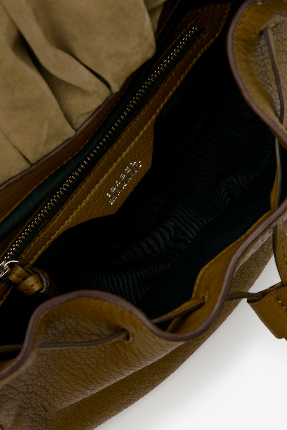 Borsetta bolton in pelle - Cachi - Woman - 2