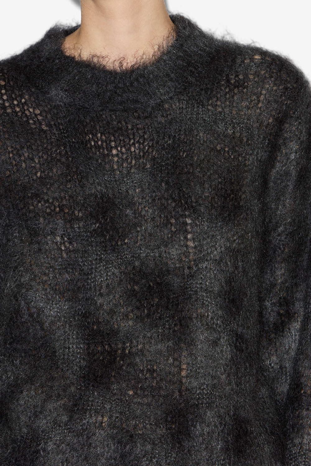 Pull en kid mohair myriam - Anthracite - Woman - 3