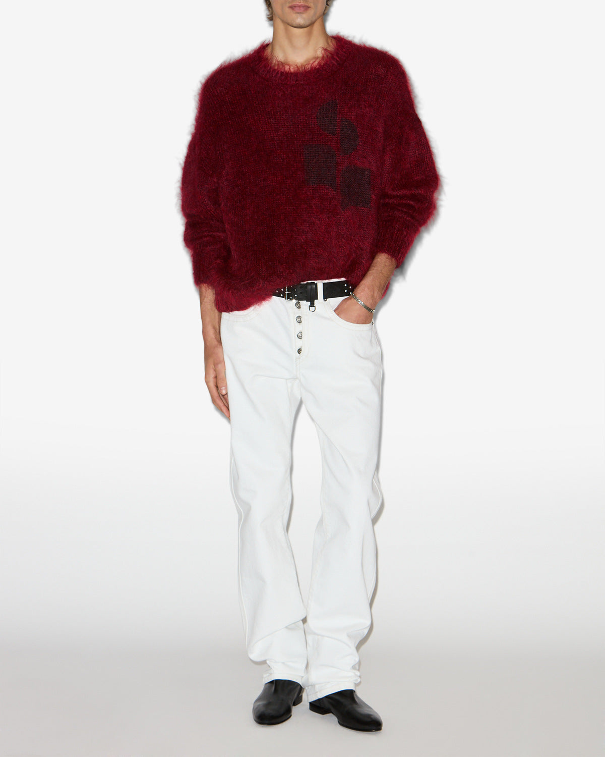 Maglione mirello Man Deep red 4