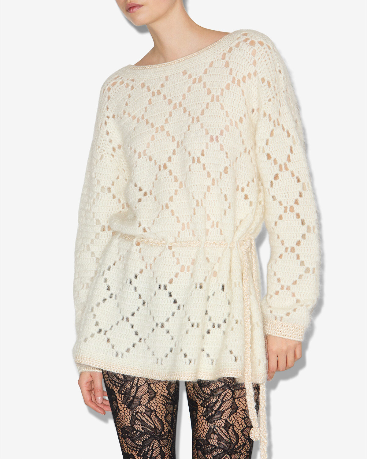 Maglione merida Woman Ecru 4