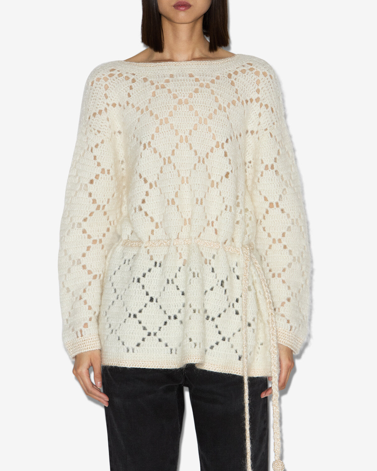 Maglione merida Woman Ecru 6
