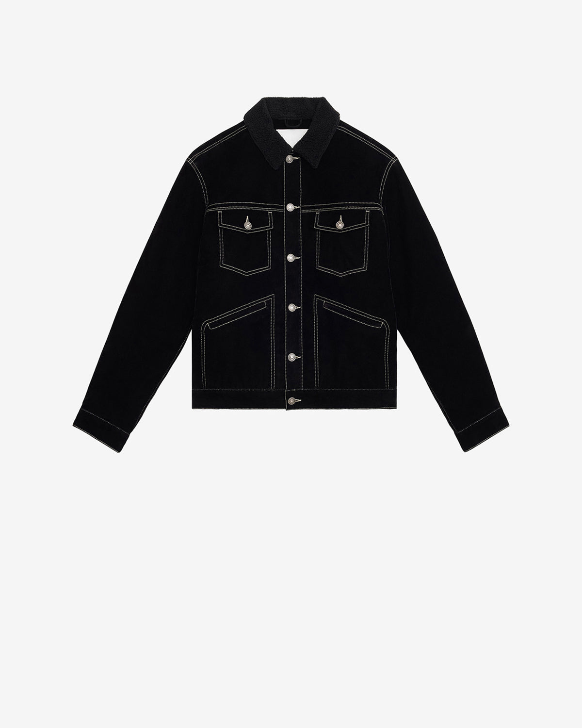Chaqueta de terciopelo jango - Negro - Man - 5