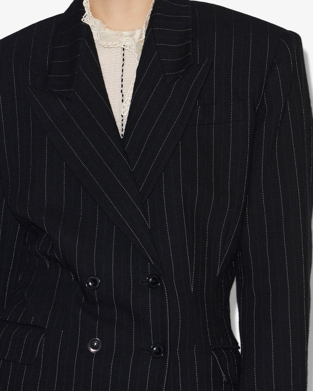 Chaqueta maia Woman Negro 3