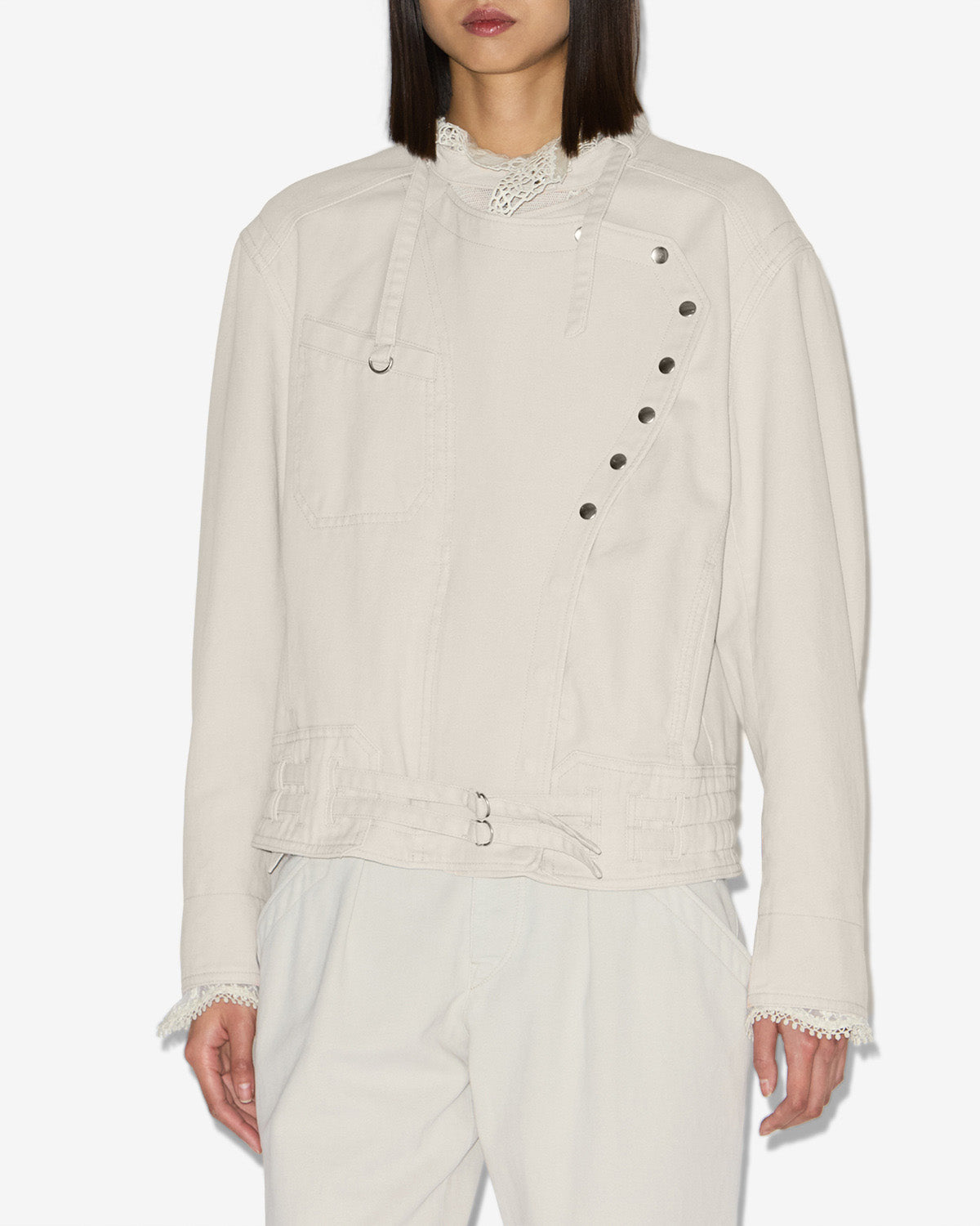 Timea jacket - Off white - Woman - 3