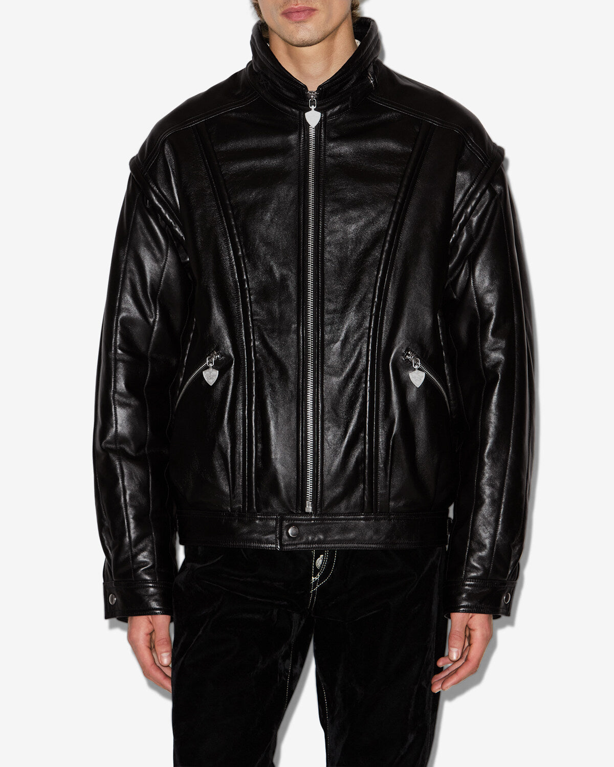 Jacke yosri Man Schwarz 4