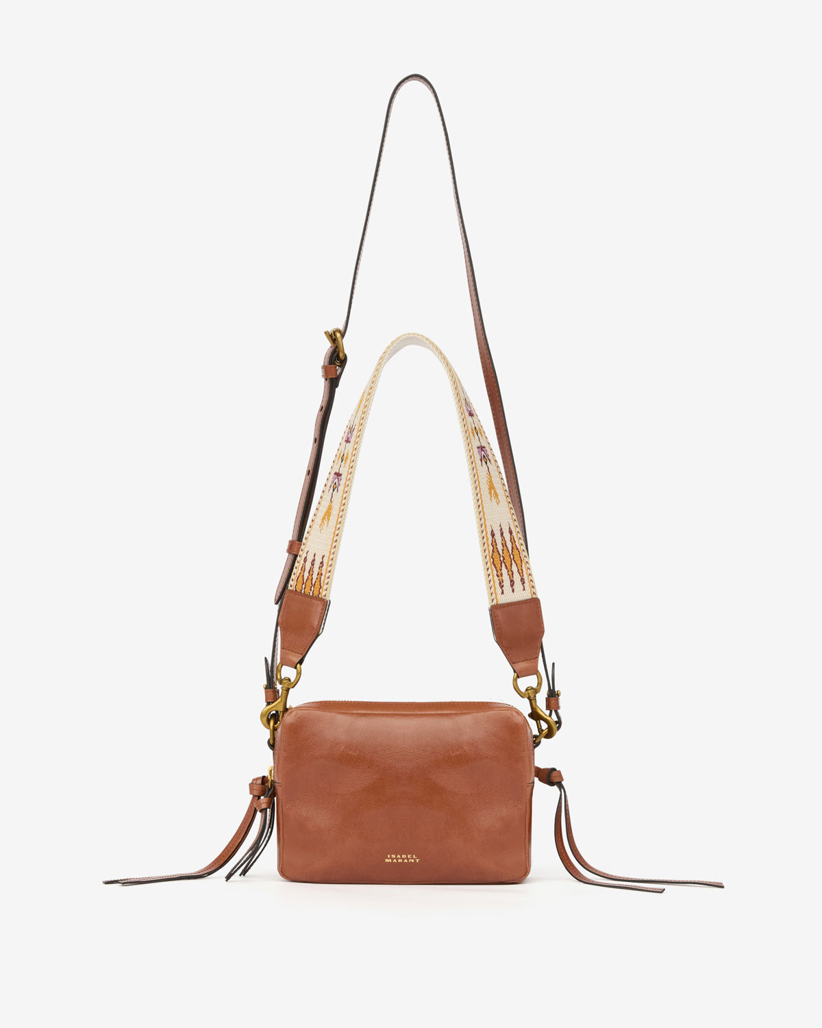 Tasche wardy camera Woman Cognac 2