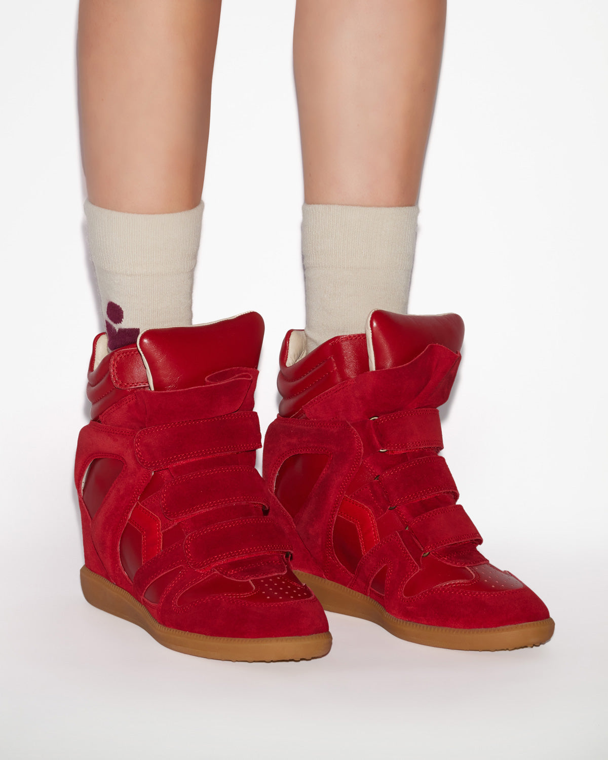 Sneakers bekett Woman Rosso 3