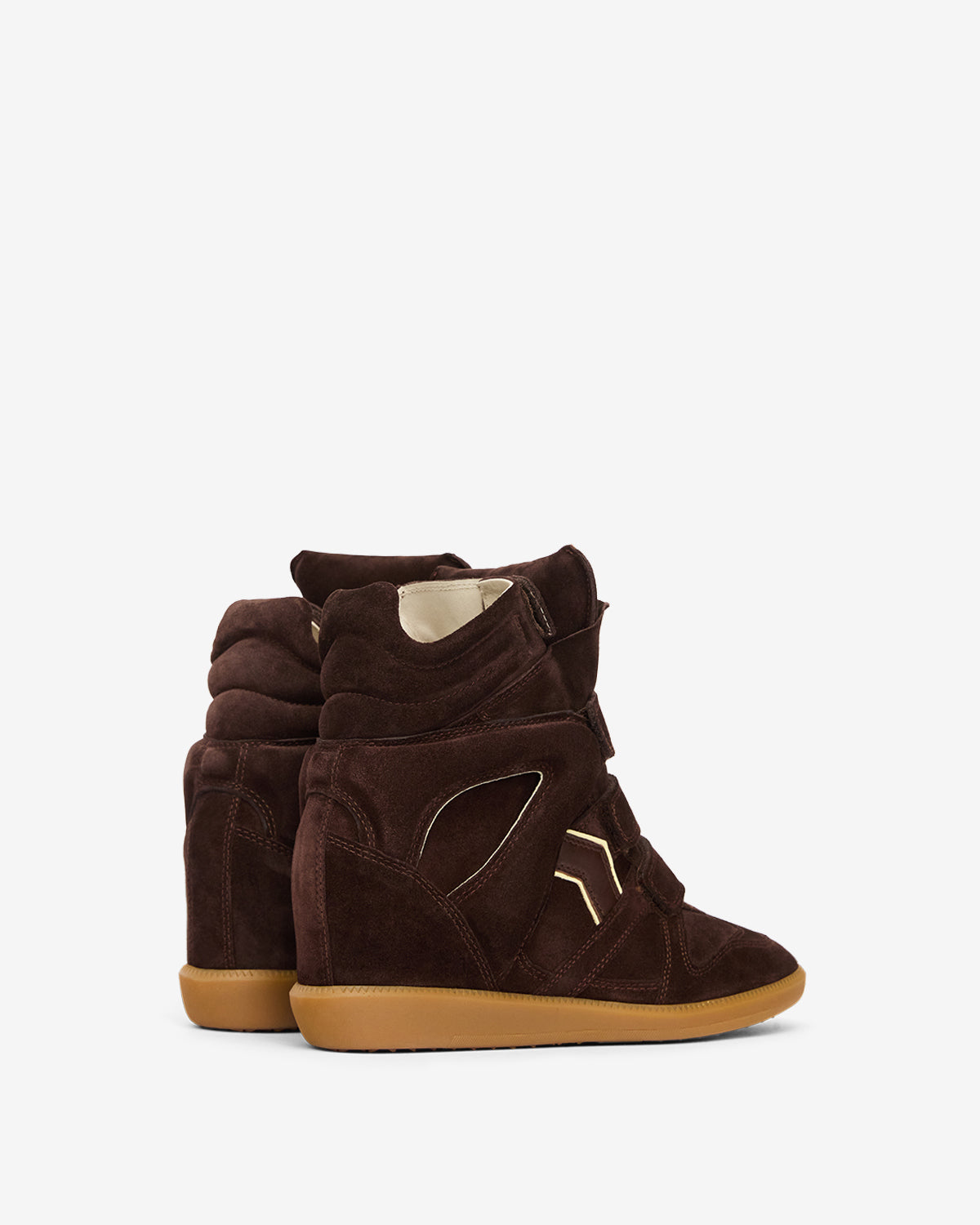 Sneaker bekett Woman Chocolate - light yellow 2