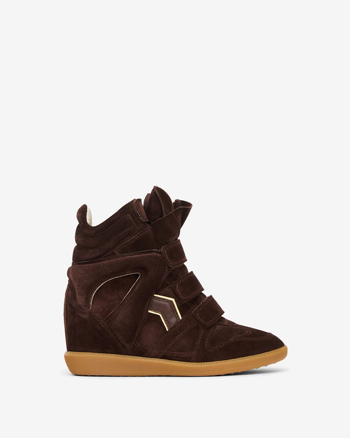 Sneaker bekett Woman Chocolate - light yellow 2