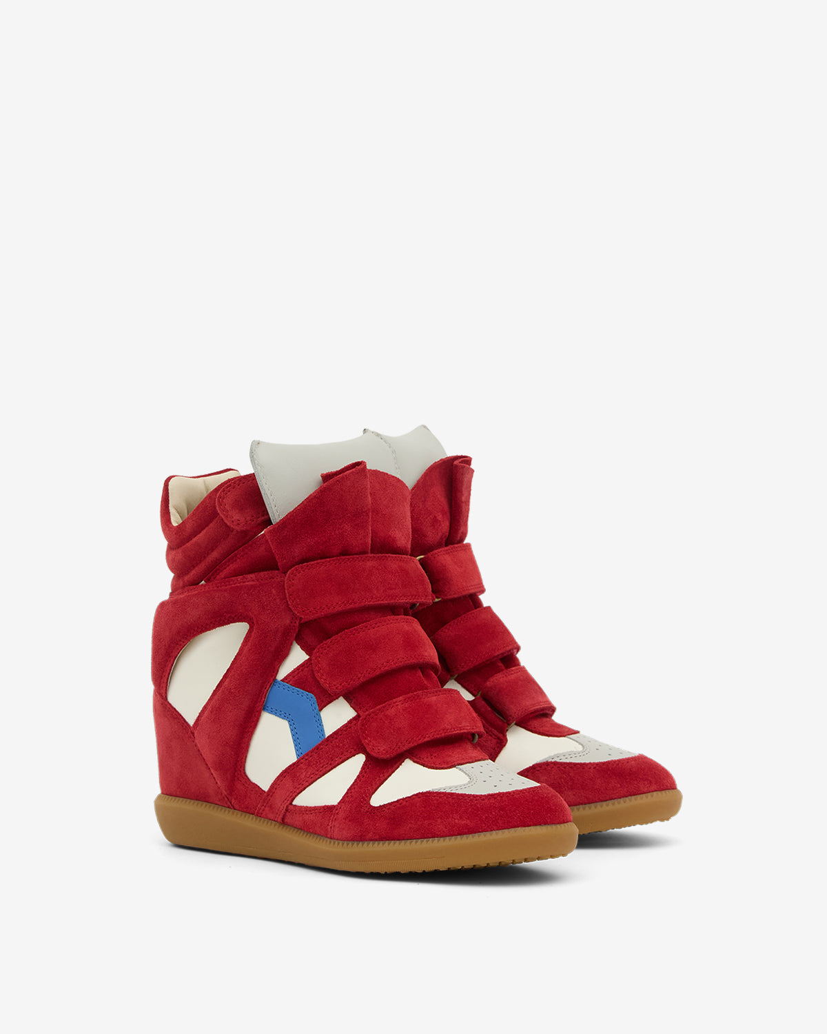 Sneakers bekett Woman Red-blue 2