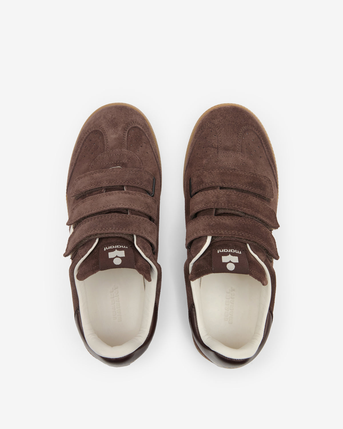 Beth Sneakers Woman Chocolate/Milky White | ISABEL MARANT Official Beth Sneakers Woman Chocolate/Milky White | ISABEL MARANT Official