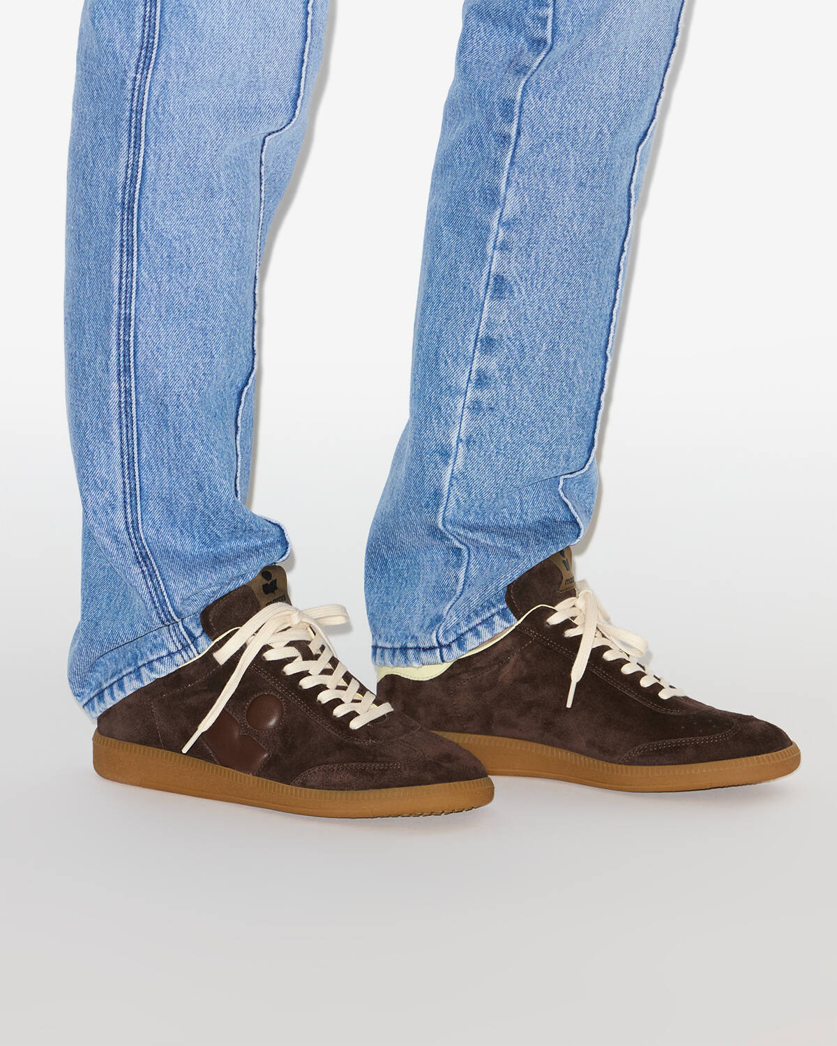 Bryce sneakers Woman Chocolate - light yellow 3