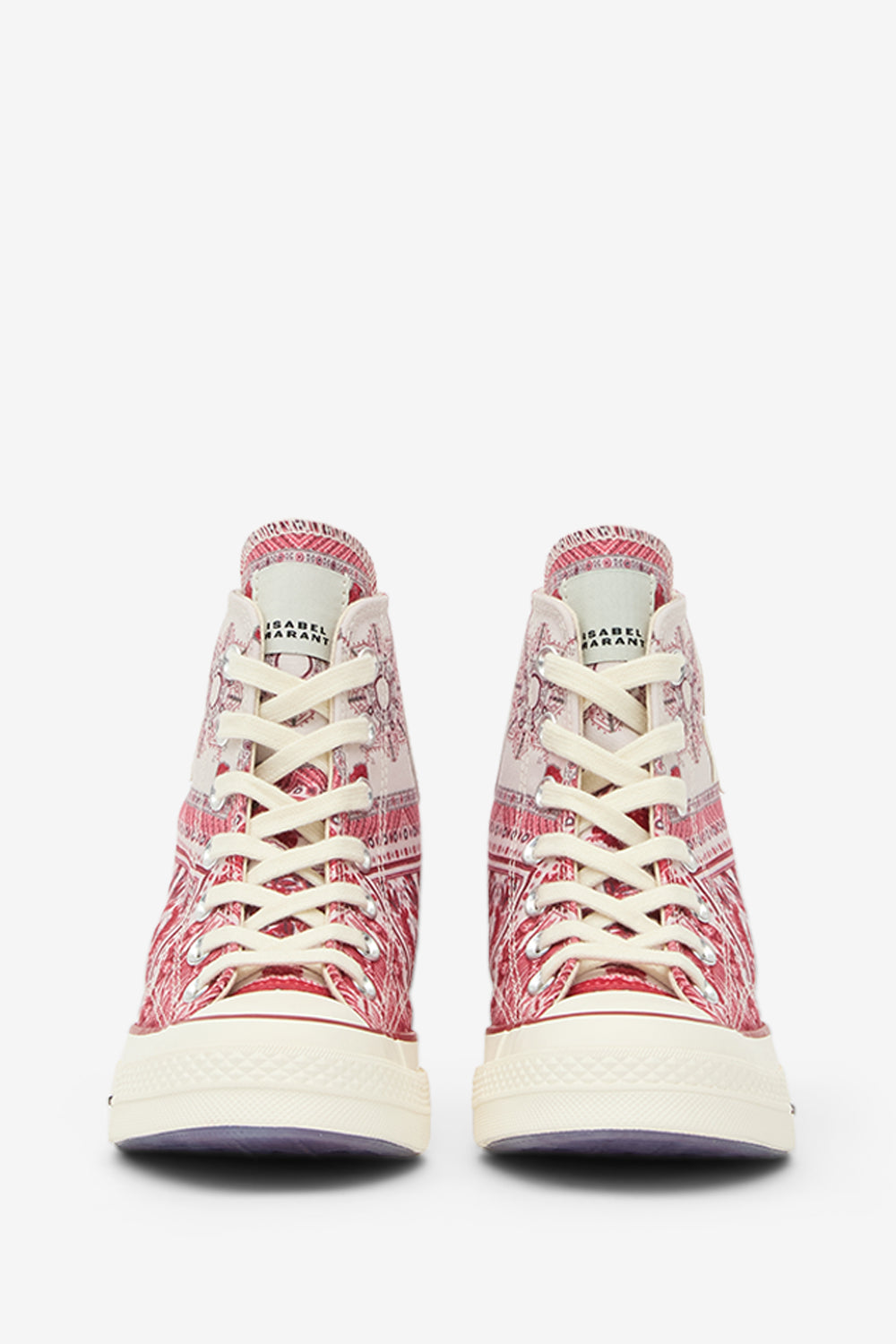Isabel marant x converse chuck wedge sneakers - Vanilla/ice/red/black - Woman - 4