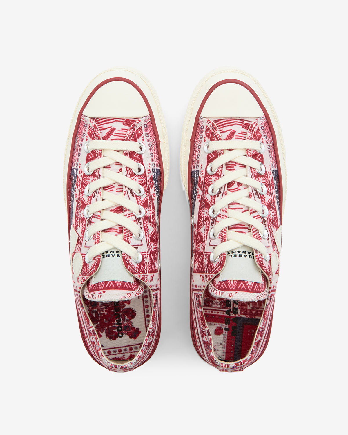 Unisex sneakers chuck 70 ox Woman Vanilla/ice/red/black 2