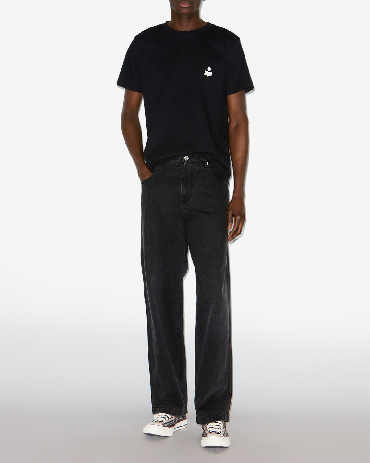 Hohe sneakers chuck 70 von isabel marant x converse - Black/vanilla ice/red - Woman - 7