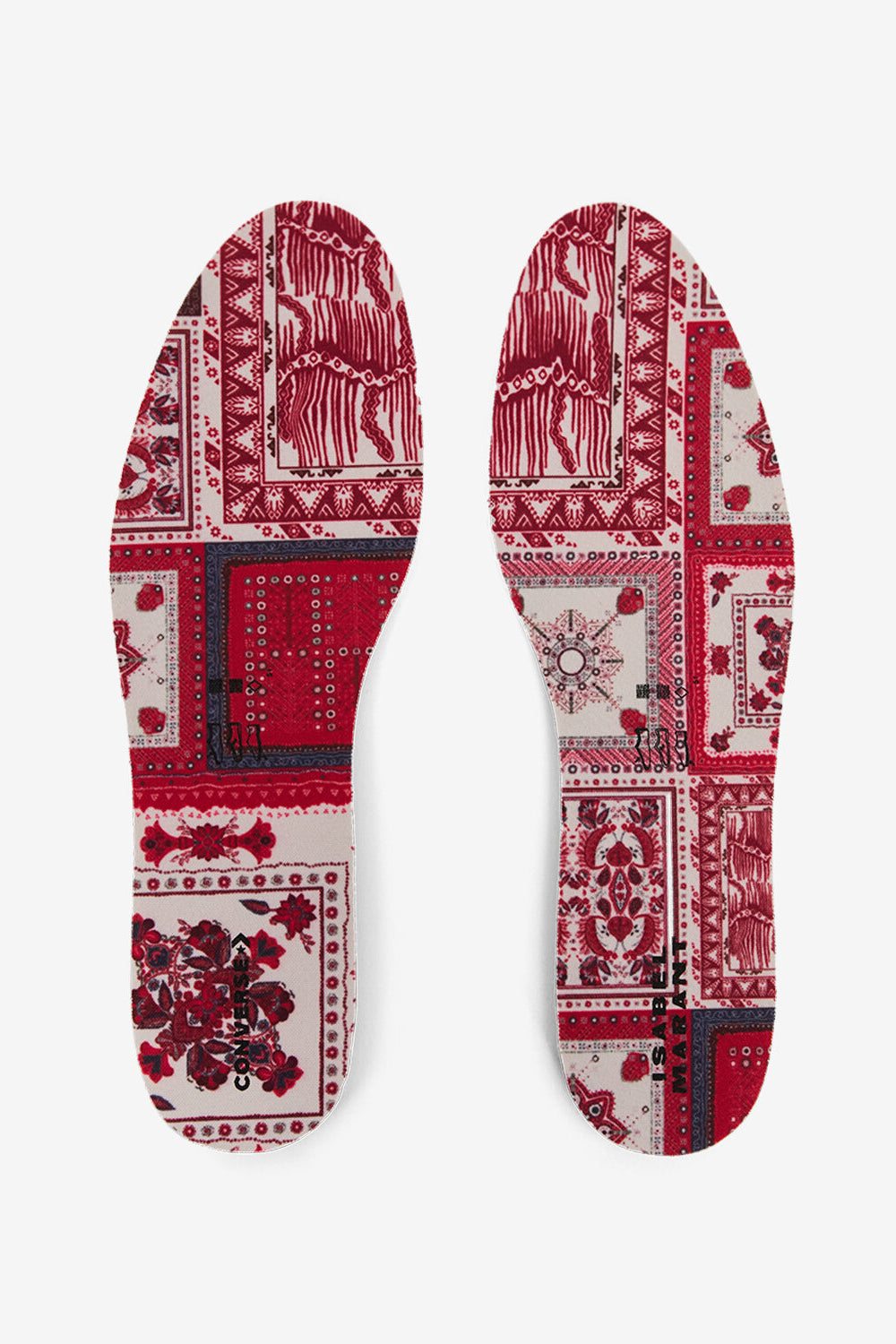 Hohe sneakers chuck 70 von isabel marant x converse - Black/vanilla ice/red - Woman - 8