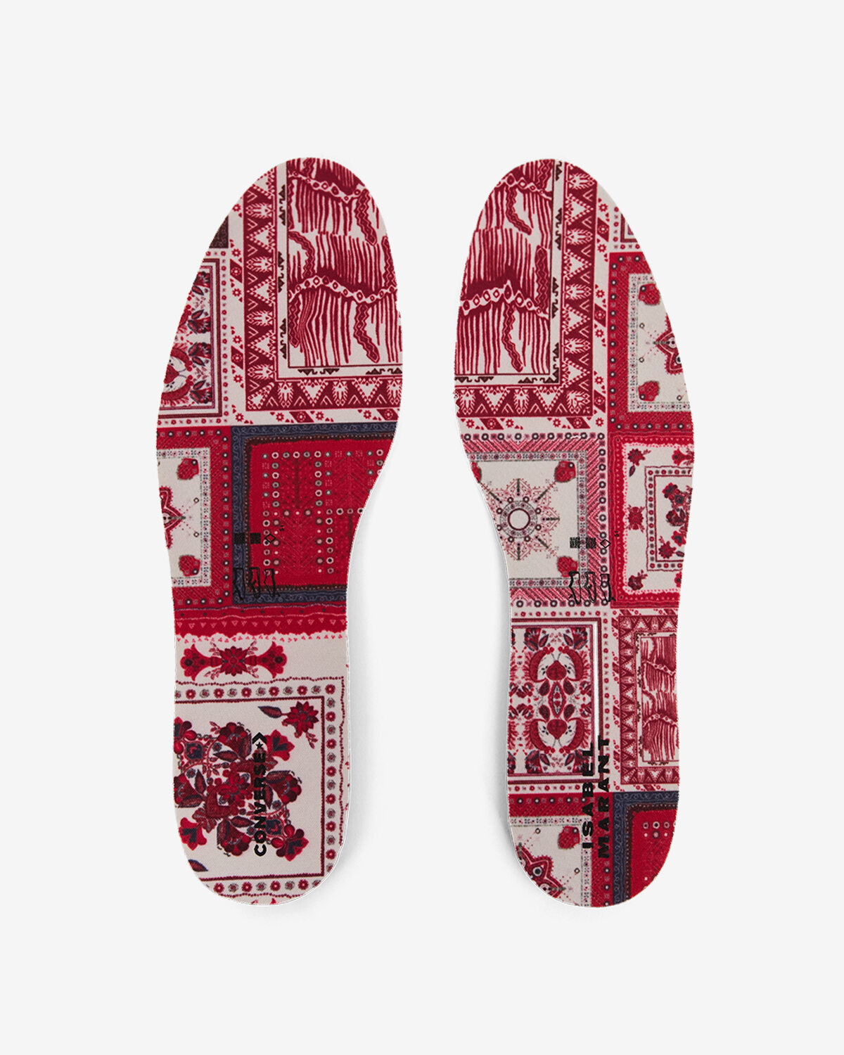 Hohe sneakers chuck 70 von isabel marant x converse - Black/vanilla ice/red - Woman - 8