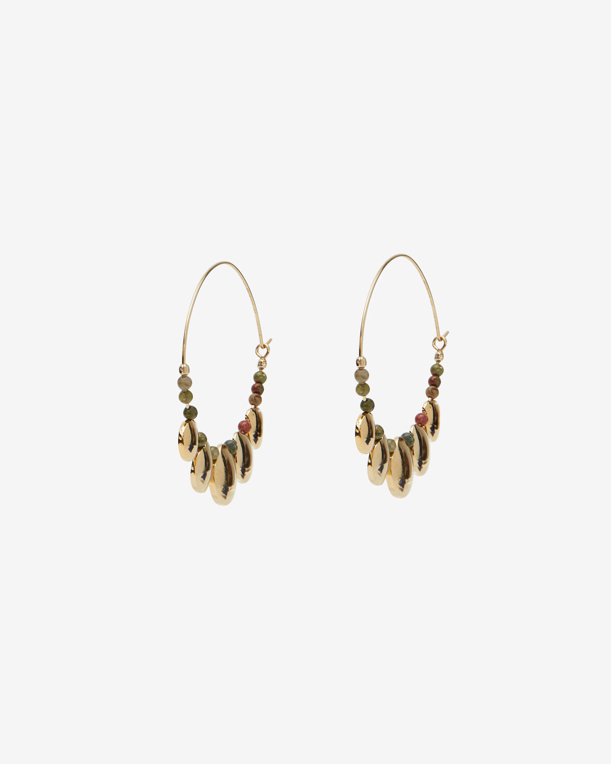 Adriel earrings Woman Khaki 2