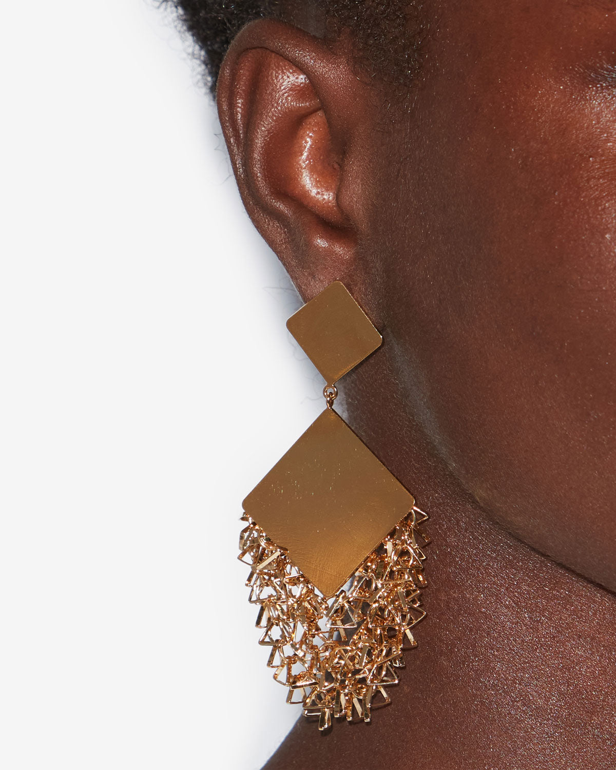 Hopi earrings Woman Gold 