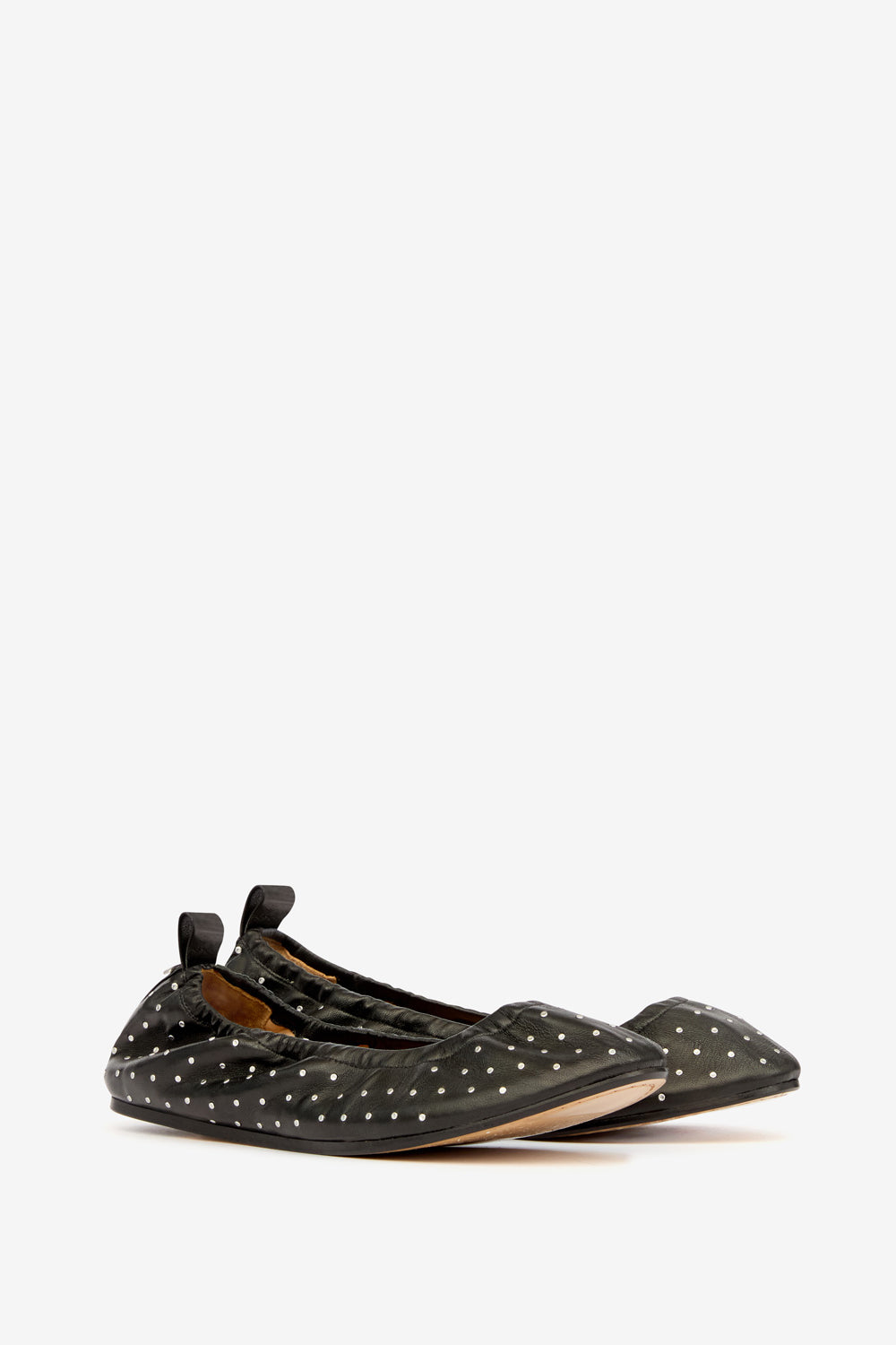 Ballerines belna en cuir clouté - Noir - Woman - 3