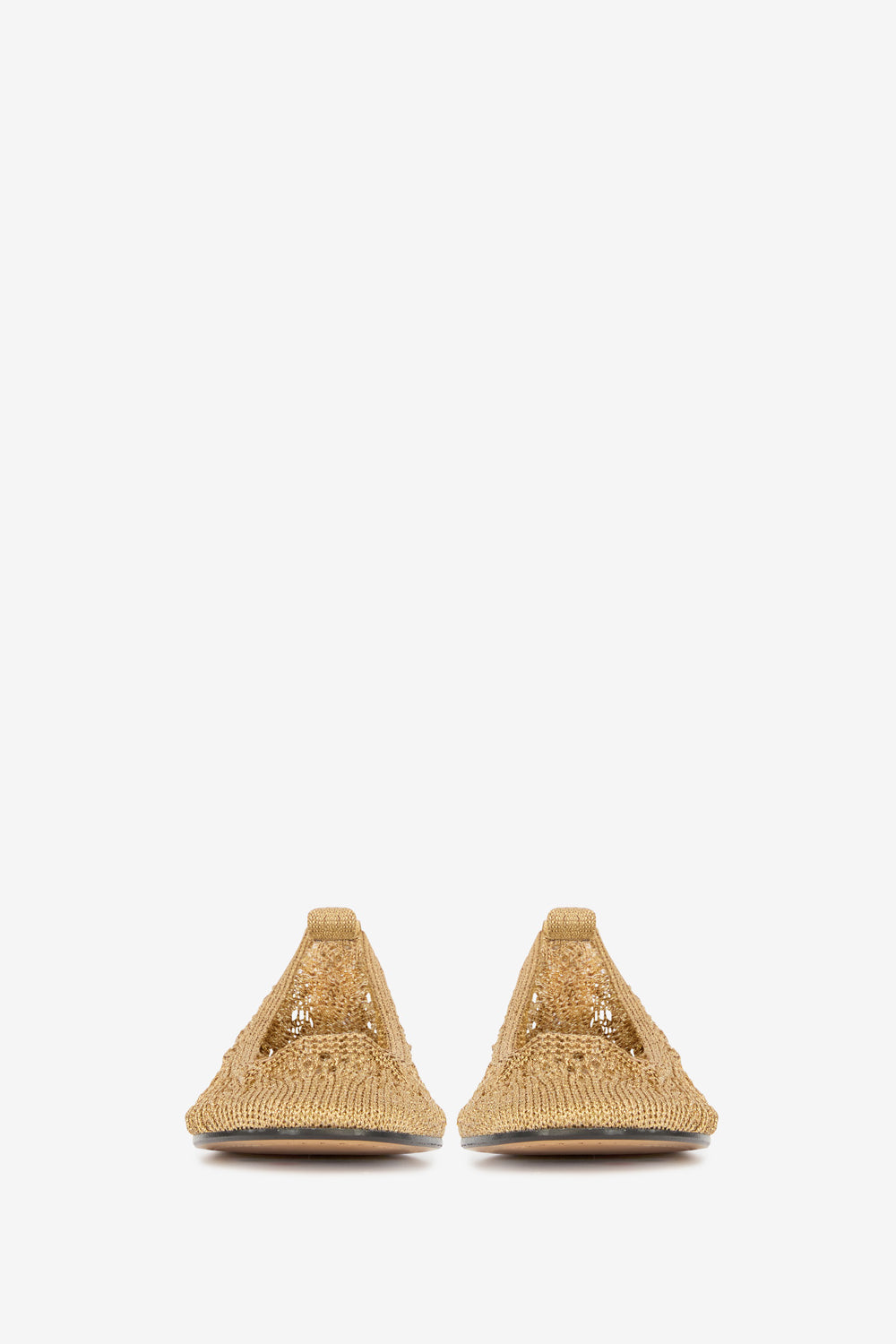 Ballerines belna en crochet - Doré - Woman - 4