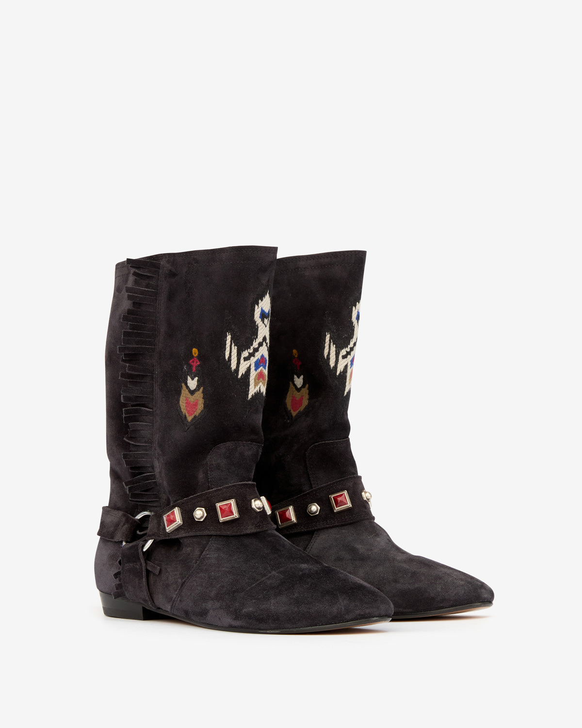 Botas bajas siani Woman Negro lavado 3