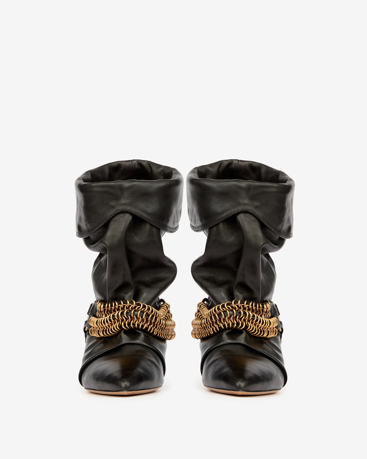 Botas bajas edrik chain Woman Negro 3