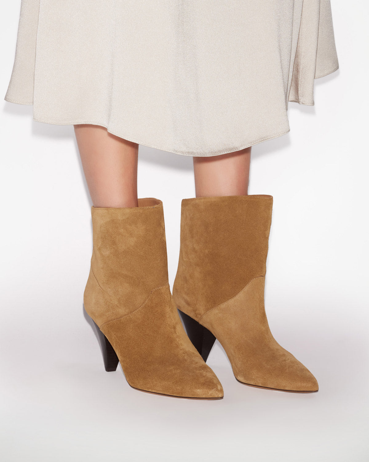 Botas bajas loline Woman Sepia 4