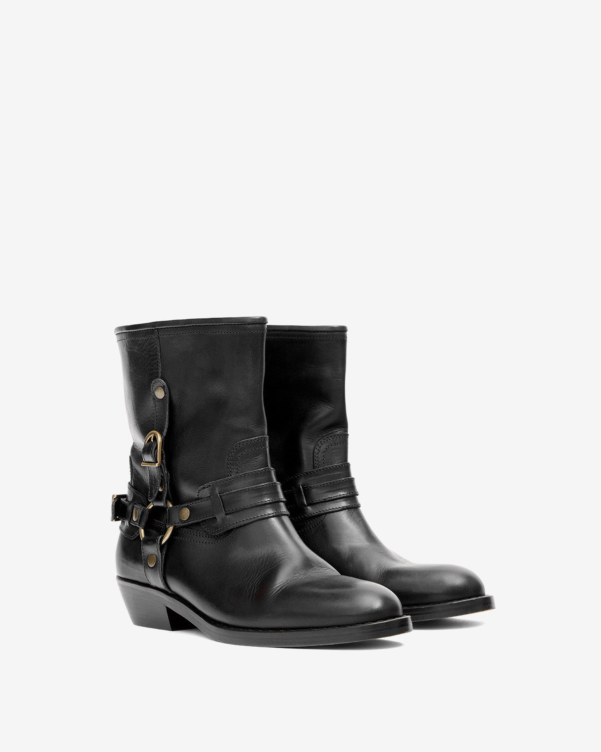 Boots ildred en cuir de veau  - Noir - Woman - 3