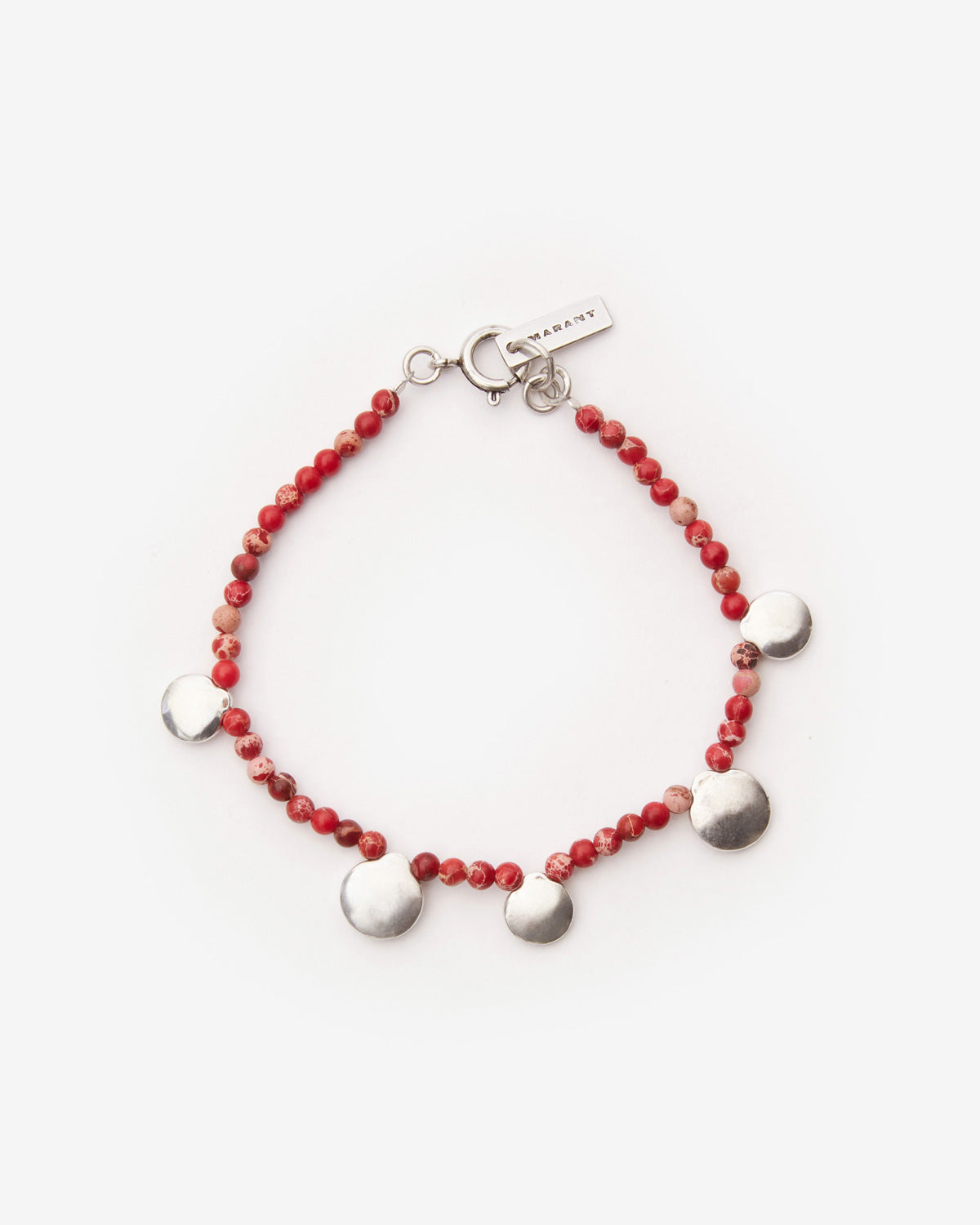 Armband adri Man Rio red-silver 2