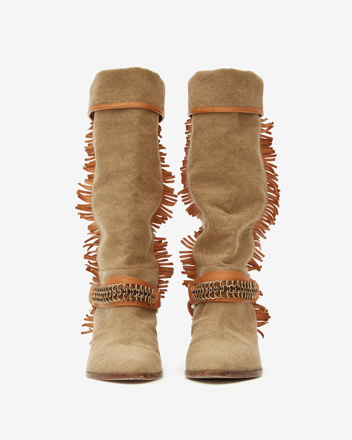 Botas levon Woman Caqui 2