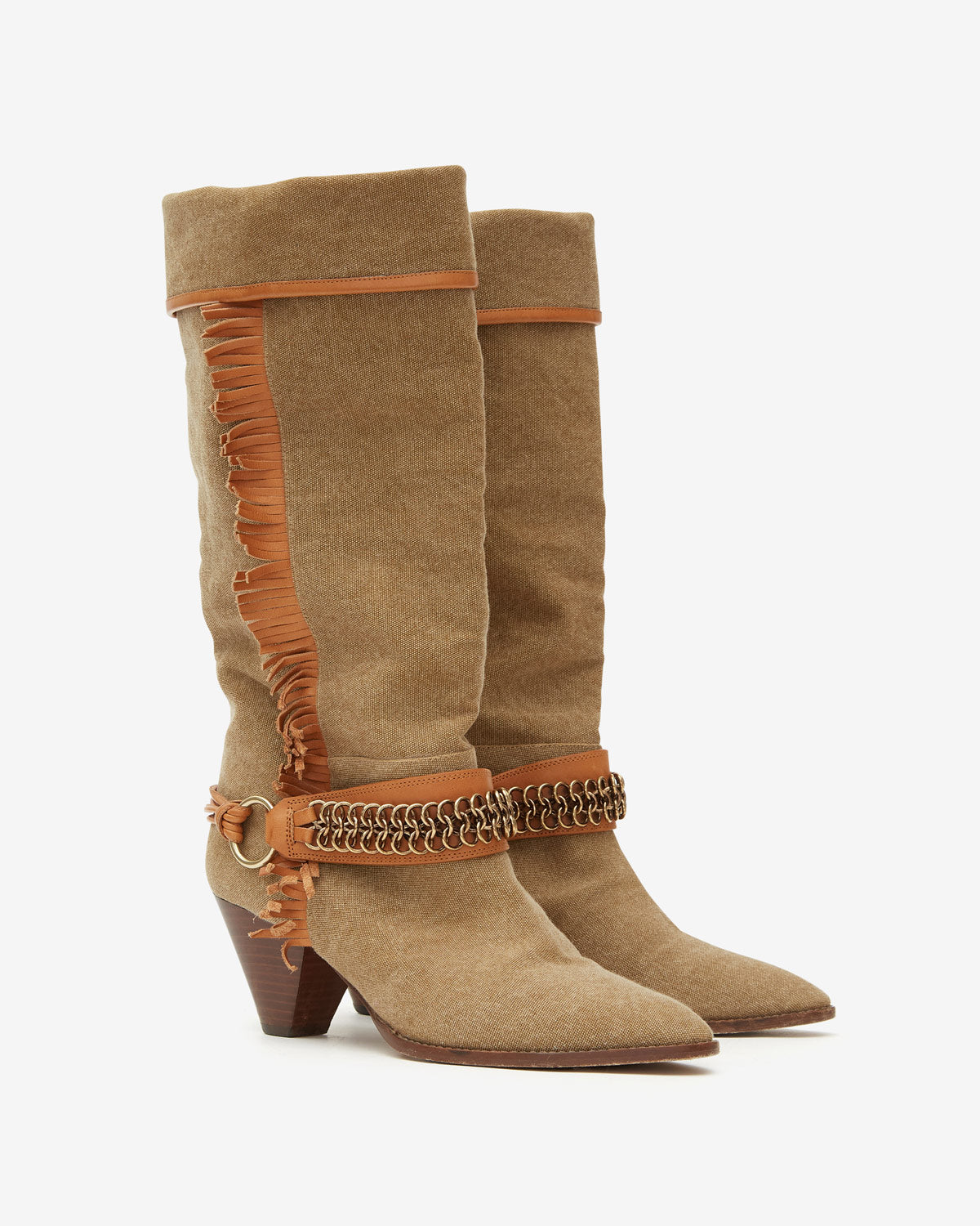 Botas levon Woman Caqui 2