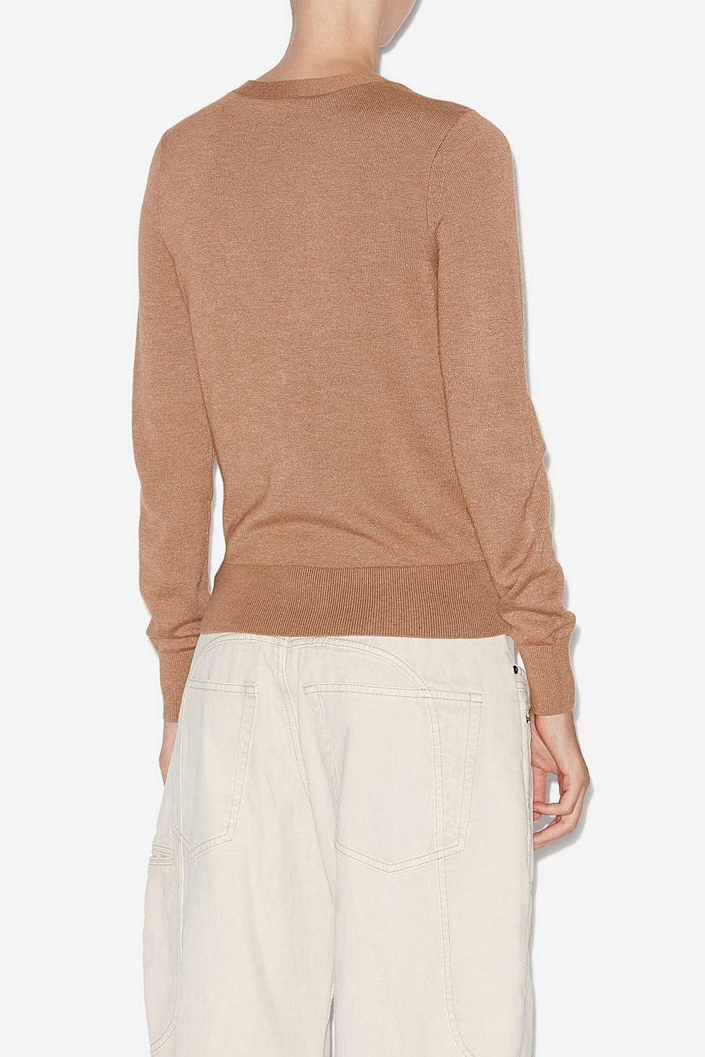 Carline ニット ツイストカーディガン - Camel - Woman - 5