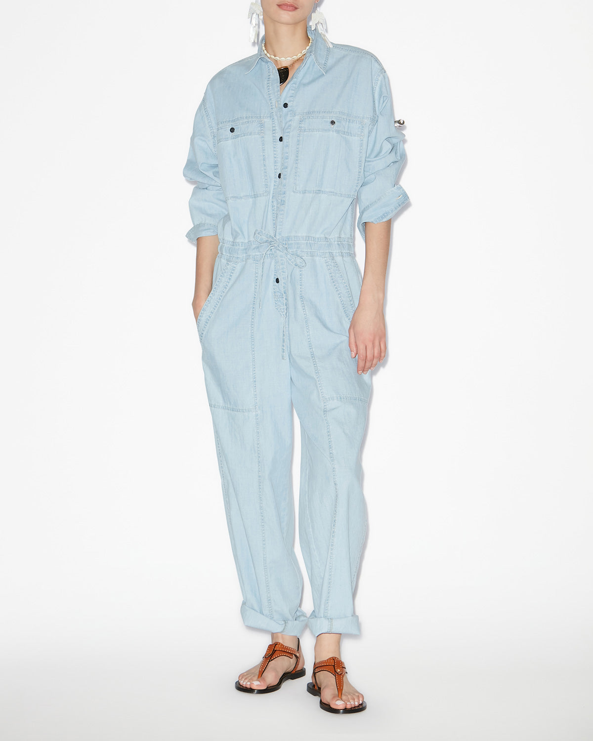 Jumpsuit valena Woman Hellblau 4